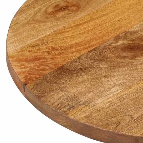 vidaXL Bordplate 120x50x2,5 cm oval heltre mango