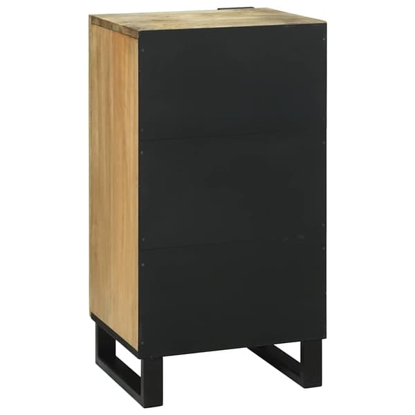 vidaXL Serviesskap Brun 40 x 33 x 75 cm heltre mango
