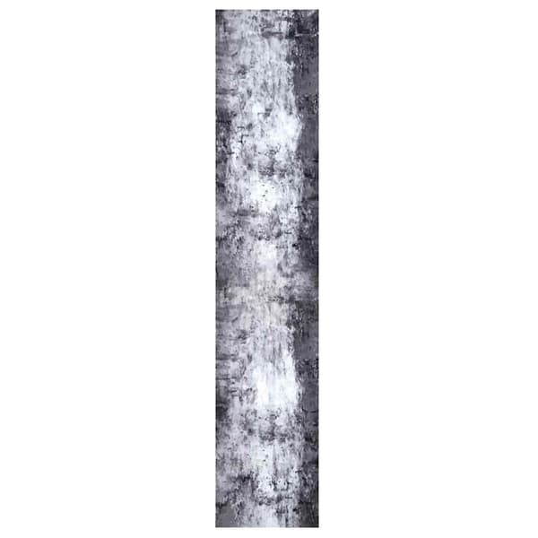 vidaXL Köksmatta Grå 300 x 60 cm Sammet