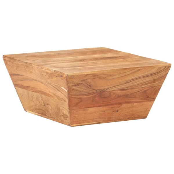 vidaXL Soffbord V-format 66x66x30 cm massivt akaciaträ