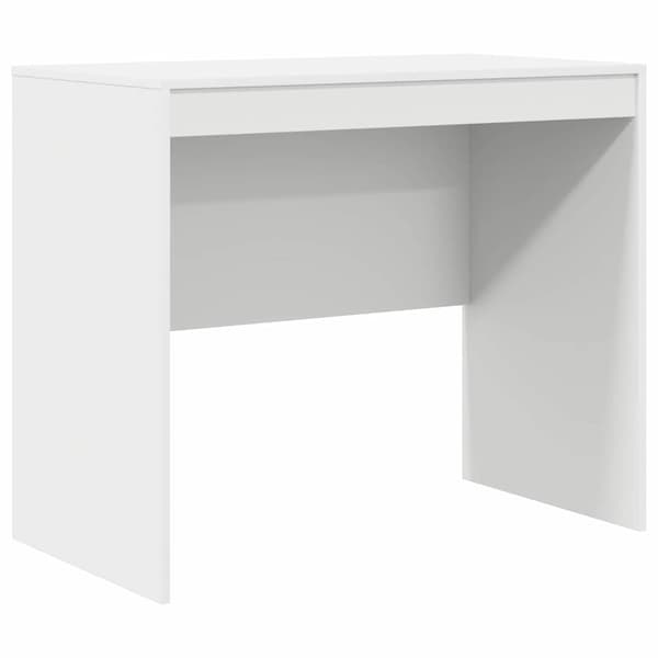 vidaXL Skrivbord med låda 2 pcs Vit