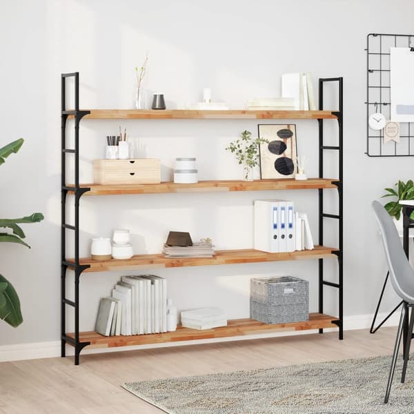 vidaXL Bordplate 160x20x4 cm rektangulær heltre akasie