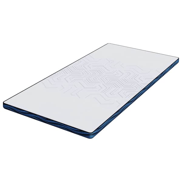 vidaXL Madrasskydd Vit 120 x 200 cm Jacquardtyg