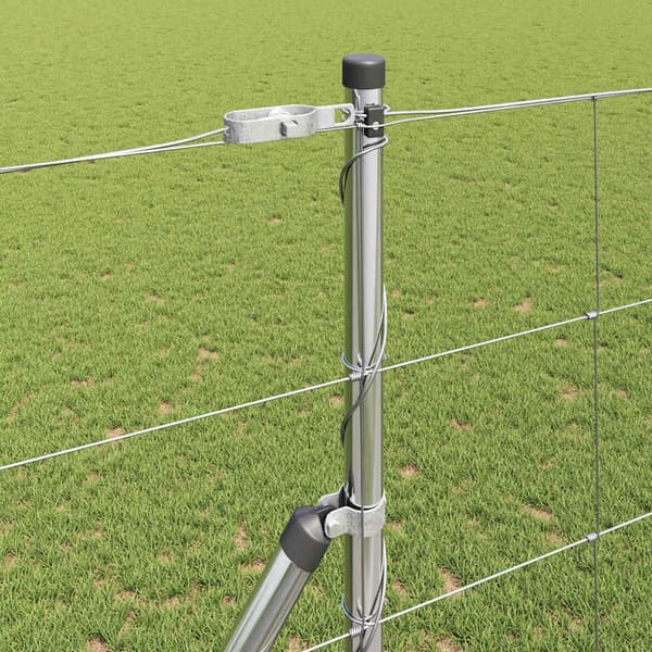 vidaXL Gjerdepåle Galvanisert 25 x 1,4 m Stål
