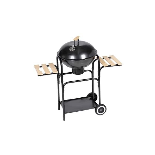 vidaXL BBQ kullgrill 96 x 102 cm