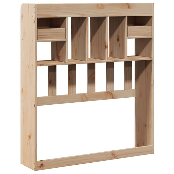 vidaXL Hodegavl med oppbevaring 75 cm heltre furu
