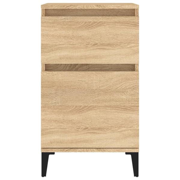vidaXL Nattbord sonoma eik 40x35x70 cm