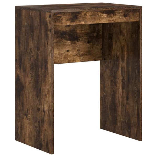 vidaXL Skrivebord Røkt eik 60 x 40 x 76 cm