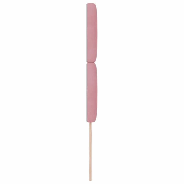 vidaXL Huvudgavel Rosa 90 cm Sammet