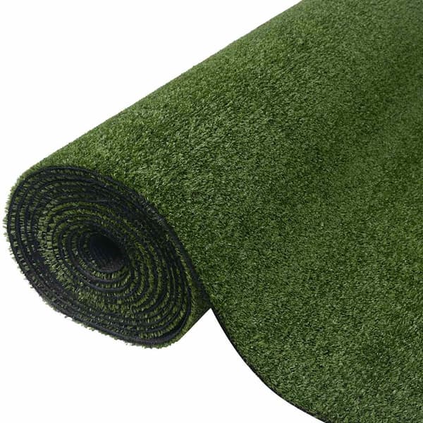 vidaXL Kunstgress 7/9 mm 1x5 m grønn