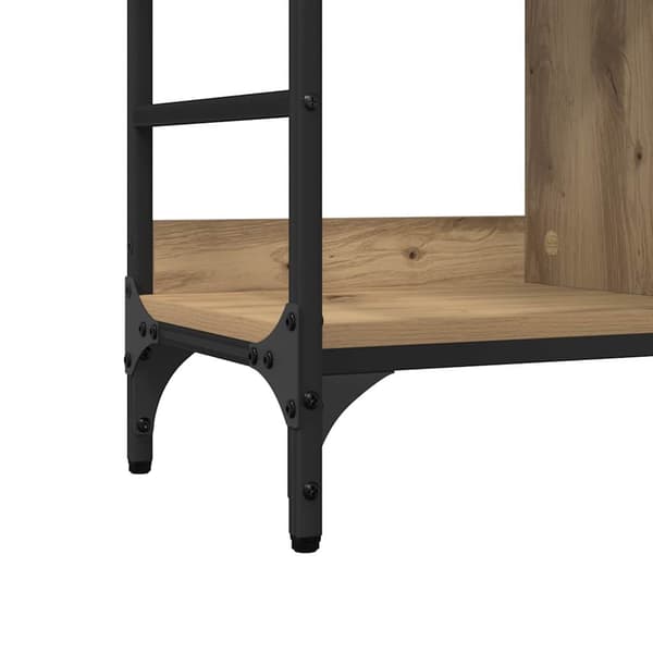 vidaXL Serviesskap Artisan Eik 102 x 32 x 73,5 cm