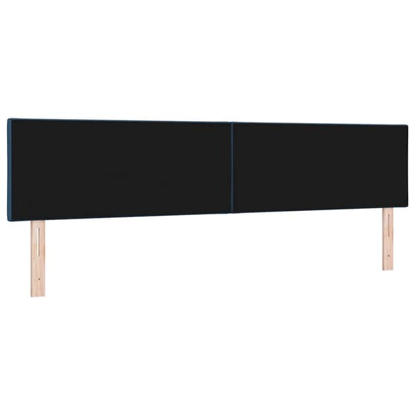 vidaXL LED huvuddyna Blå 200 cm tyg