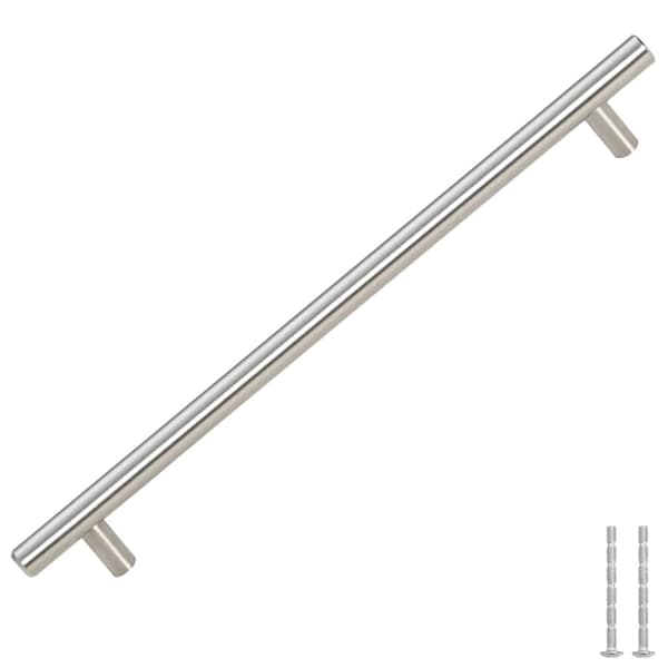 vidaXL Skåphandtag 5 st silver 224 mm rostfritt stål