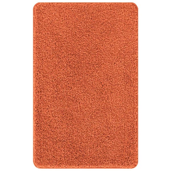 vidaXL Badematte Oransje 50 x 80 cm Polypropen