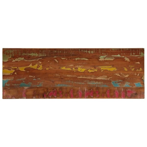 vidaXL Bordplate 140x50x2,5 cm rektangulær gjenvunnet heltre