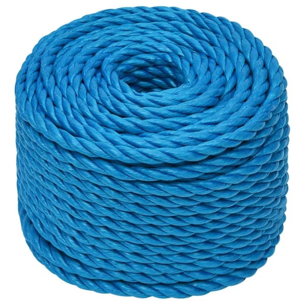 vidaXL Arbeidstau blå 16 mm 25 m polypropylen