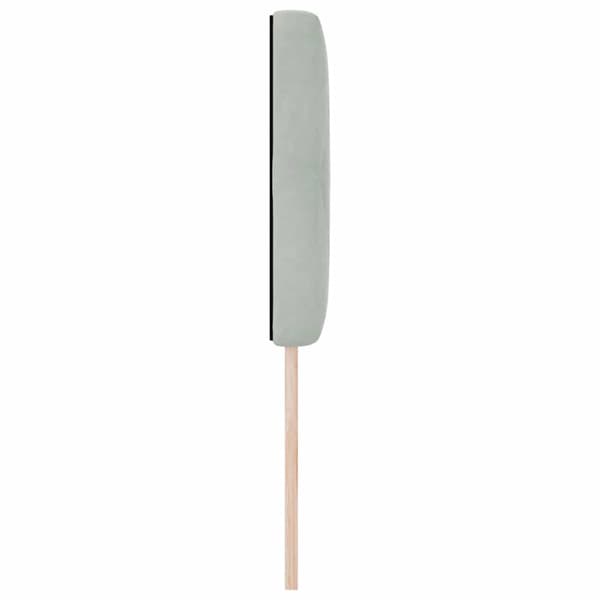vidaXL Huvudgavel Ljusgrå 80 cm Sammet