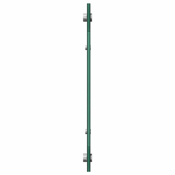 vidaXL Köksbänkskiva Vit 80 x 40 cm härdat glas