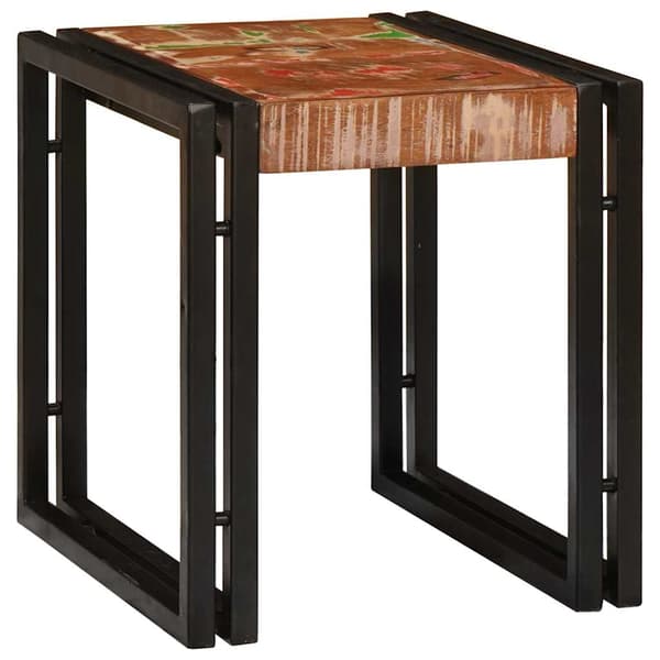 vidaXL Skåp 'ASKIM'Vitt 133,5x40x79 cm Solid Trä Furu