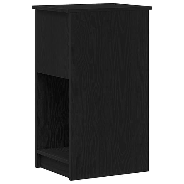 vidaXL Datorstativ med låda svart 35x45x77 cm
