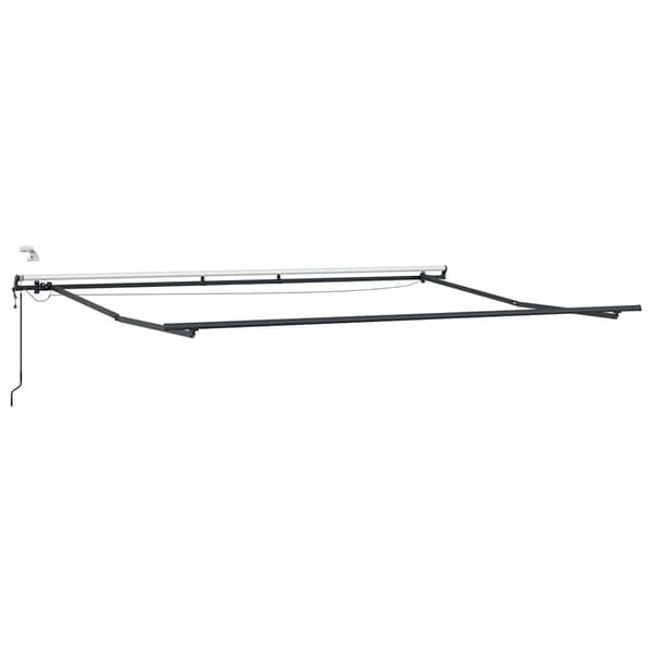 vidaXL Markiseduk med Rød 400 × 300 cm Polyester