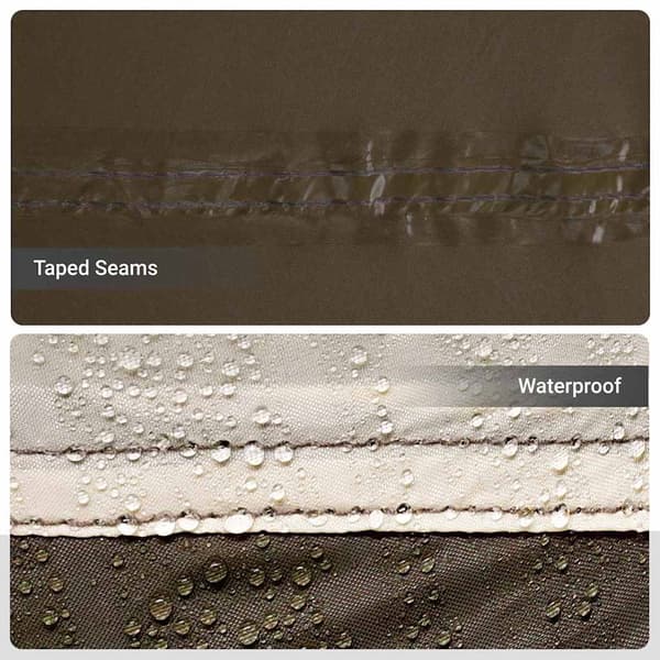 vidaXL Rektangulär Dörrmatta Beige 120x350 cm