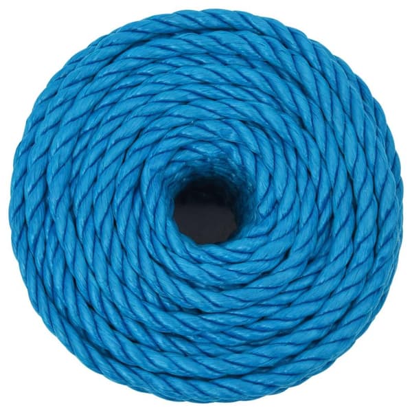vidaXL Rep blå 16 mm 25 m polypropylen