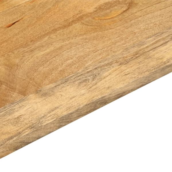 vidaXL Bordplate 110x40x3,8 cm rektangulær heltre mango