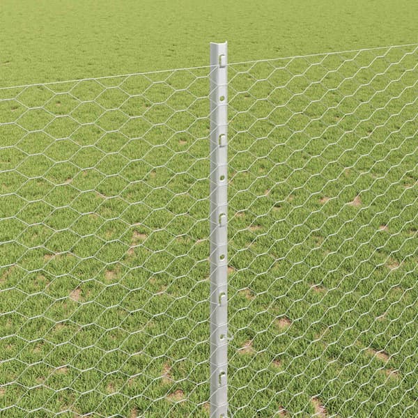 vidaXL Gjerde med innlegg. sølv 1.4 x 25 m Stål