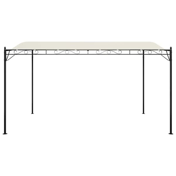 vidaXL Markis Vit 3 x 2,5 m Metall