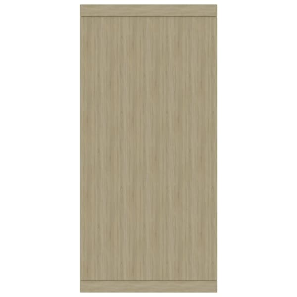 vidaXL Skjenk sonoma eik 88x30x65 cm sponplate