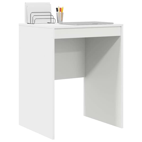 vidaXL Skrivebord Hvit 60 x 50 x 76 cm