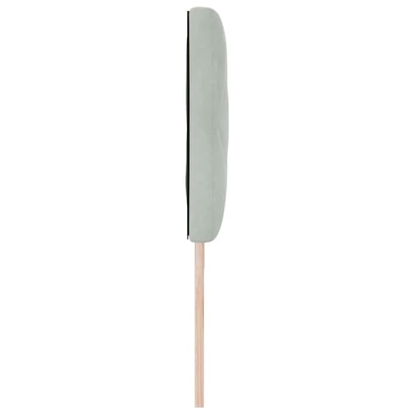 vidaXL Huvudgavel Ljusgrå 180 cm Sammet
