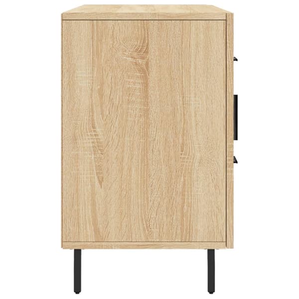 vidaXL Skjenk sonoma eik 100x36x60 cm konstruert tre