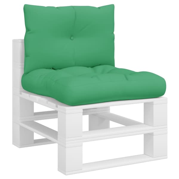 vidaXL Palldynor 2 st grön tyg