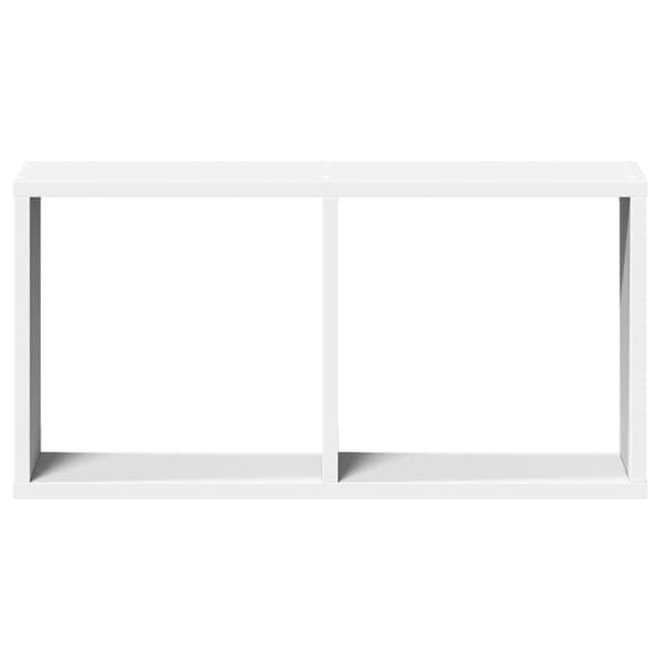 vidaXL Väggskåp 60x16x30 cm vit konstruerat trä