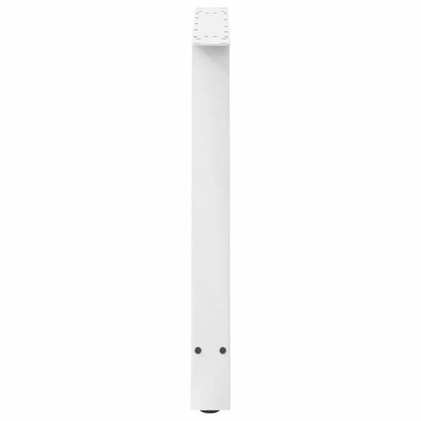 vidaXL Soffbordsben A-formade 2 st vit 100x(72-73) cm stål