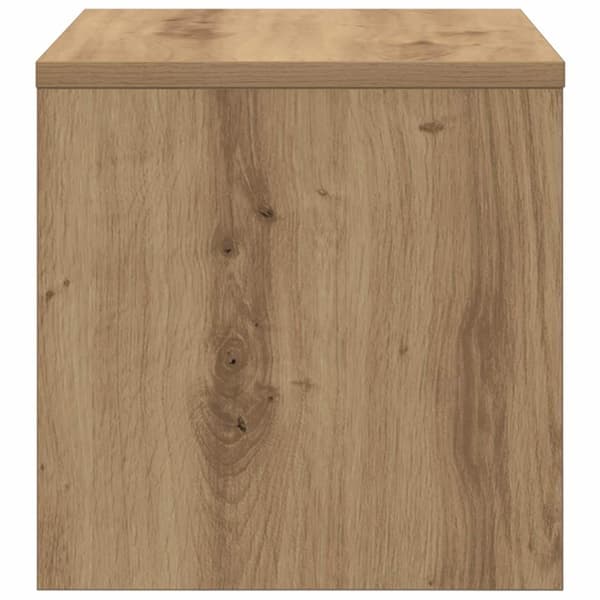 vidaXL Nattbordskap 2 pcs artisan eik 40 x 40 x 30 cm Konstruert tre