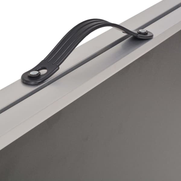 vidaXL Foldbart tapetbord MDF og aluminium 200x60x78 cm