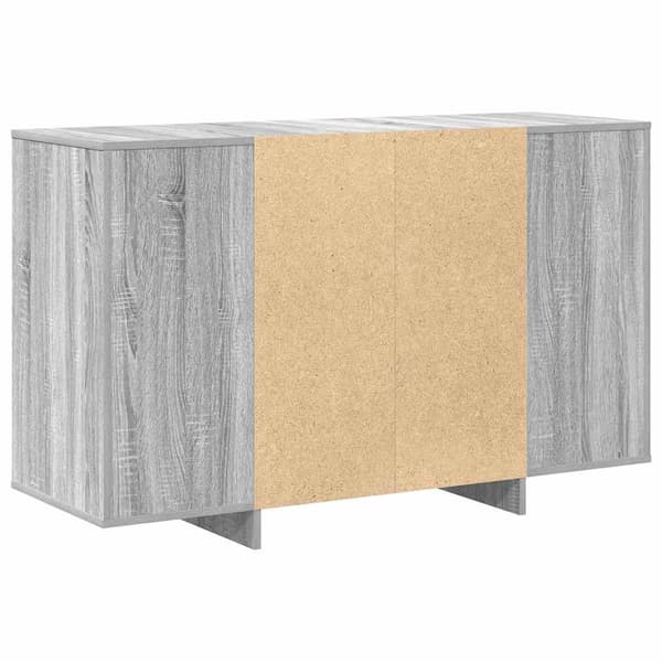 vidaXL Sideboard Grå sonoma 120 x 41 x 75 cm Konstruerat trä
