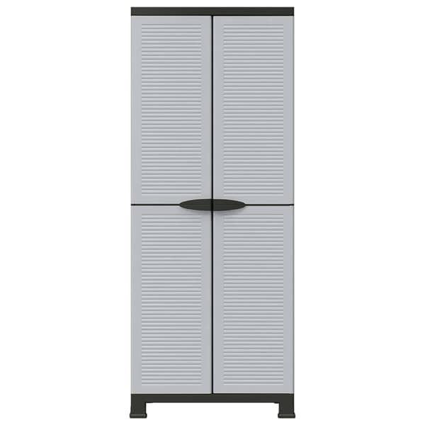 vidaXL Plastskap 68x39x171,5 cm