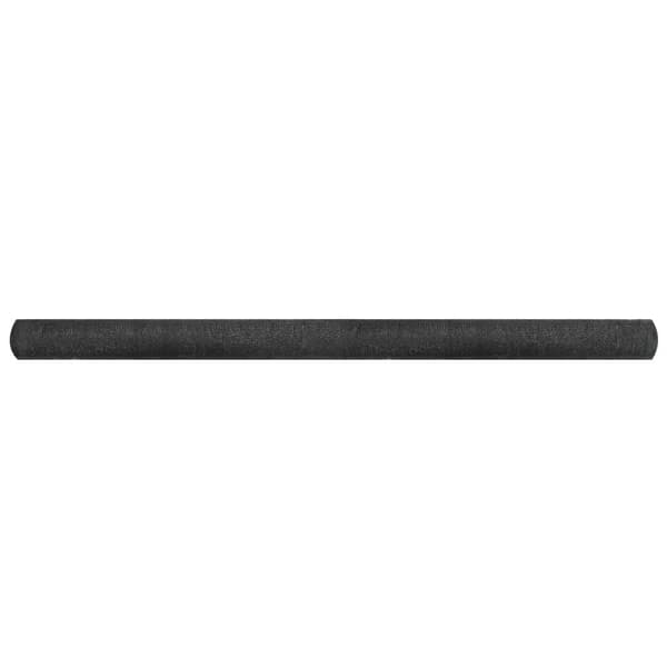 vidaXL Insynsskyddsnät HDPE svart 2x25 m