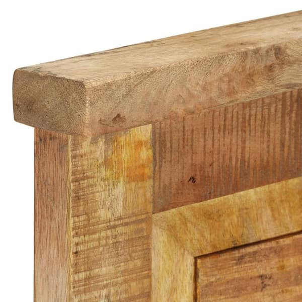 vidaXL Kleshengere 2 stk heltre mango 38x100 cm