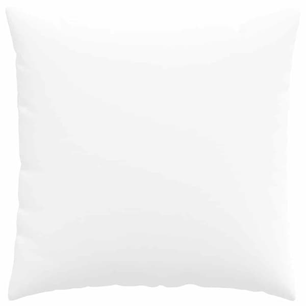 vidaXL Soffkuddar 2 st Vit 60 x 60 cm tyg