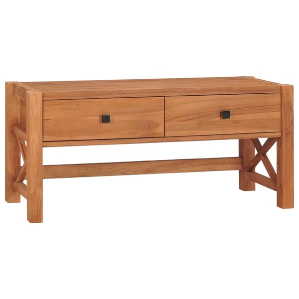 vidaXL TV-benk 100x40x45 cm teak