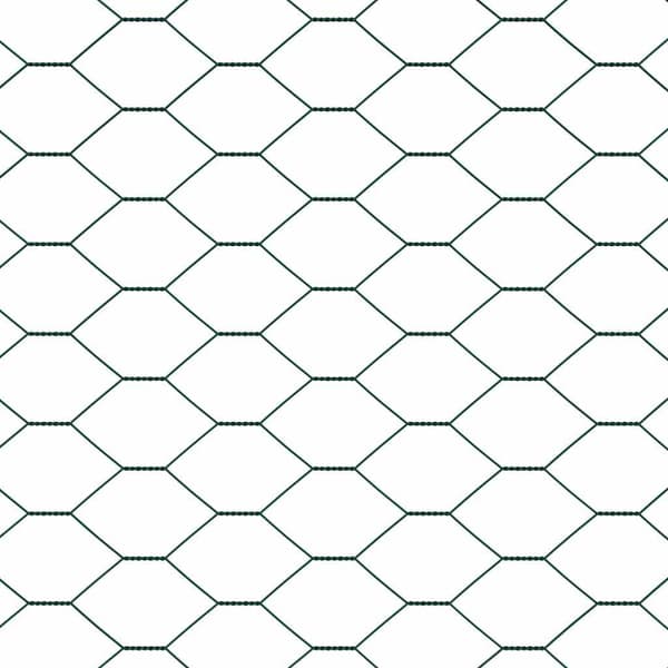 vidaXL Hexagonstängsel Grönt 1,4x50 m Stål