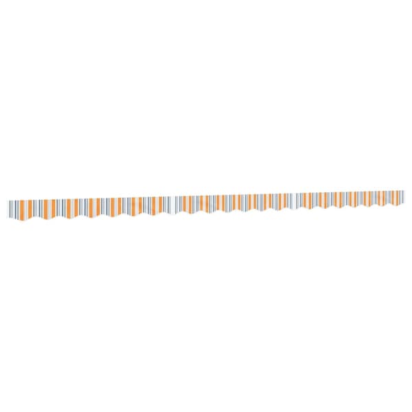 vidaXL Erstatningsstoff for markisekappe flerfarget stripe 500 cm