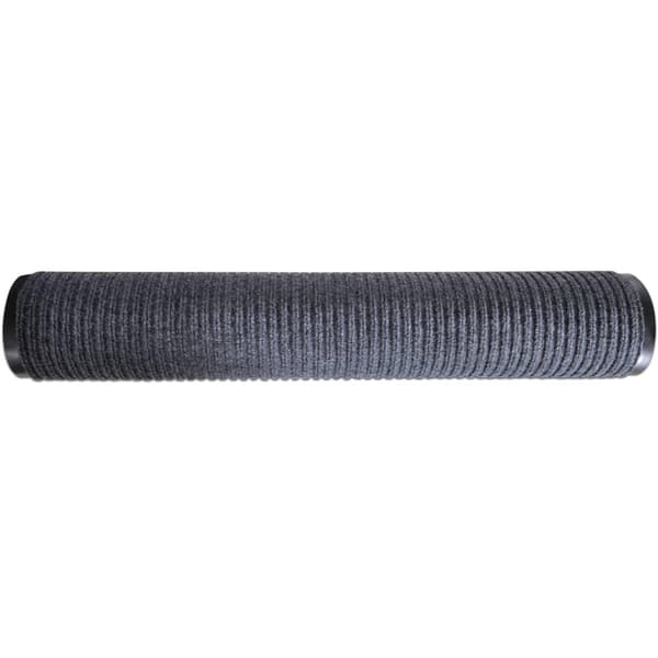 vidaXL Dørmatte grå 117x220 cm PVC