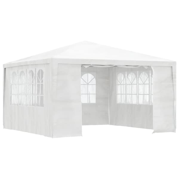vidaXL Markise Hvit 3,5 x 2,5 m Metall