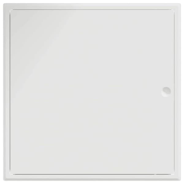 vidaXL Åtkomstpanel Vit 63 x 33 x 3 cm Stål